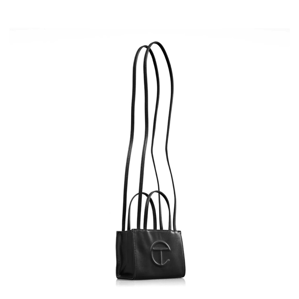 Telfar black mini bag